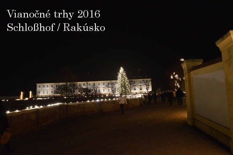 Vianočné trhy 2016 Schloßhof